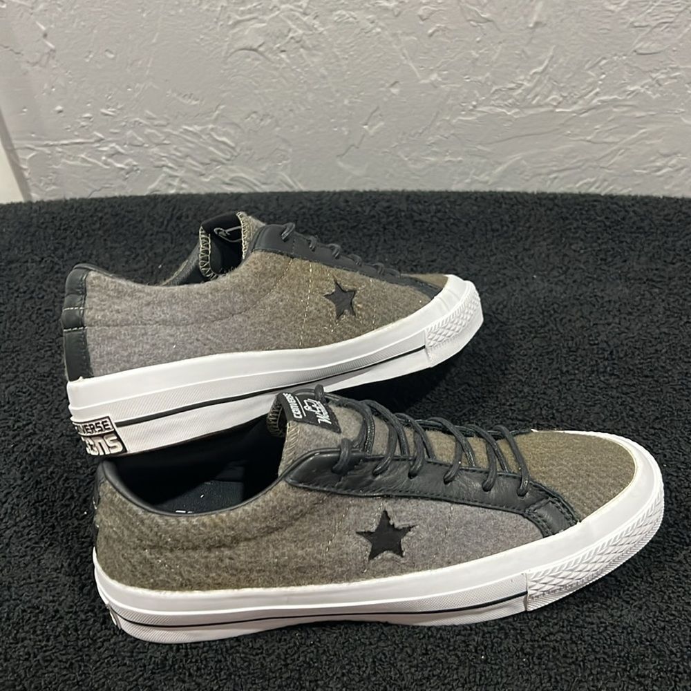 🔥🔥 CONVERSE One Star Woolrich Ox Wool Colab Sneakers Men 6.5 / Women 8.5 - NEW - Picture 11 of 14